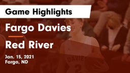 Fargo Davies  vs Red River  Game Highlights - Jan. 15, 2021