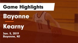 Bayonne  vs Kearny  Game Highlights - Jan. 5, 2019