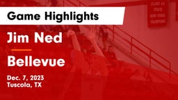 Jim Ned  vs Bellevue  Game Highlights - Dec. 7, 2023