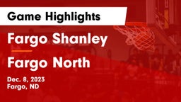 Fargo Shanley  vs Fargo North  Game Highlights - Dec. 8, 2023