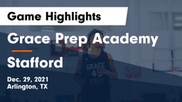 Grace Prep Academy vs Stafford  Game Highlights - Dec. 29, 2021