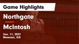 Northgate  vs McIntosh  Game Highlights - Jan. 11, 2022