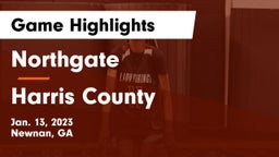 Northgate  vs Harris County  Game Highlights - Jan. 13, 2023