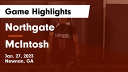 Northgate  vs McIntosh  Game Highlights - Jan. 27, 2023