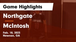 Northgate  vs McIntosh  Game Highlights - Feb. 18, 2023