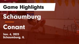 Schaumburg  vs Conant  Game Highlights - Jan. 6, 2023