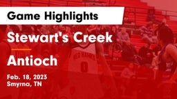 Stewart's Creek  vs Antioch  Game Highlights - Feb. 18, 2023