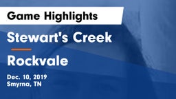 Stewart's Creek  vs Rockvale  Game Highlights - Dec. 10, 2019