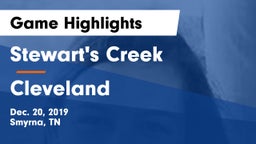 Stewart's Creek  vs Cleveland  Game Highlights - Dec. 20, 2019