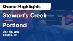 Stewart's Creek  vs Portland  Game Highlights - Dec. 21, 2020