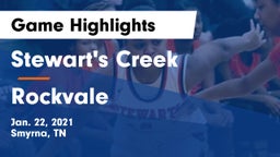 Stewart's Creek  vs Rockvale  Game Highlights - Jan. 22, 2021