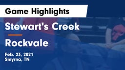Stewart's Creek  vs Rockvale  Game Highlights - Feb. 23, 2021