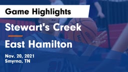 Stewart's Creek  vs East Hamilton  Game Highlights - Nov. 20, 2021
