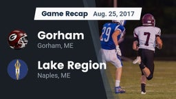 Recap: Gorham  vs. Lake Region  2017