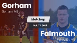 Matchup: Gorham  vs. Falmouth  2017