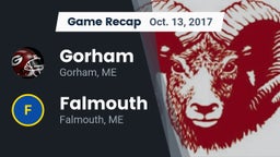 Recap: Gorham  vs. Falmouth  2017