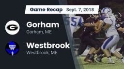 Recap: Gorham  vs. Westbrook  2018