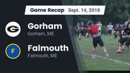 Recap: Gorham  vs. Falmouth  2018
