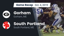 Recap: Gorham  vs. South Portland  2019