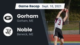 Recap: Gorham  vs. Noble  2021