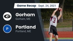 Recap: Gorham  vs. Portland  2021