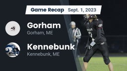 Recap: Gorham  vs. Kennebunk  2023