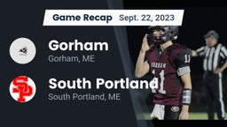 Recap: Gorham  vs. South Portland  2023