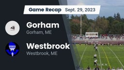 Recap: Gorham  vs. Westbrook  2023