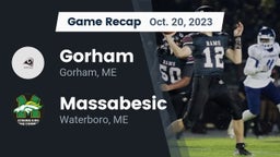 Recap: Gorham  vs. Massabesic  2023