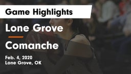 Lone Grove  vs Comanche  Game Highlights - Feb. 4, 2020
