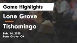 Lone Grove  vs Tishomingo  Game Highlights - Feb. 14, 2020