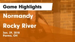 Normandy  vs Rocky River   Game Highlights - Jan. 29, 2018