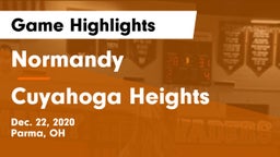 Normandy  vs Cuyahoga Heights  Game Highlights - Dec. 22, 2020