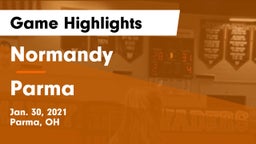 Normandy  vs Parma  Game Highlights - Jan. 30, 2021