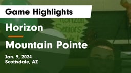 Horizon  vs Mountain Pointe  Game Highlights - Jan. 9, 2024