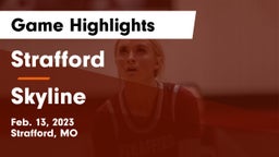 Strafford  vs Skyline  Game Highlights - Feb. 13, 2023