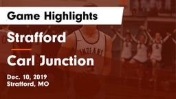 Strafford  vs Carl Junction  Game Highlights - Dec. 10, 2019