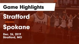 Strafford  vs Spokane  Game Highlights - Dec. 26, 2019