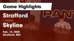 Strafford  vs Skyline  Game Highlights - Feb. 14, 2020