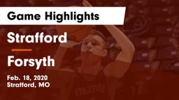 Strafford  vs Forsyth  Game Highlights - Feb. 18, 2020