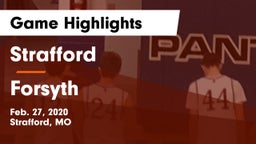 Strafford  vs Forsyth  Game Highlights - Feb. 27, 2020