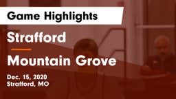 Strafford  vs Mountain Grove  Game Highlights - Dec. 15, 2020