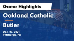 Oakland Catholic  vs Butler  Game Highlights - Dec. 29, 2021