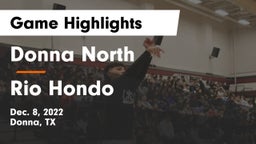 Donna North  vs Rio Hondo  Game Highlights - Dec. 8, 2022