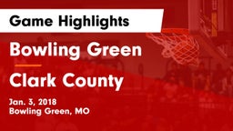 Bowling Green  vs Clark County  Game Highlights - Jan. 3, 2018
