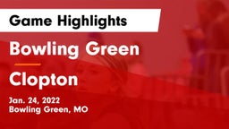 Bowling Green  vs Clopton   Game Highlights - Jan. 24, 2022