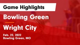 Bowling Green  vs Wright City  Game Highlights - Feb. 22, 2022