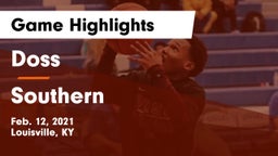 Doss  vs Southern  Game Highlights - Feb. 12, 2021