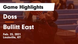 Doss  vs Bullitt East  Game Highlights - Feb. 23, 2021