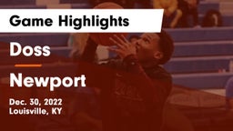 Doss  vs Newport  Game Highlights - Dec. 30, 2022